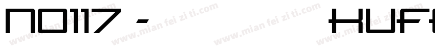 No117 - 上首酷峰体 KUFEN字体转换